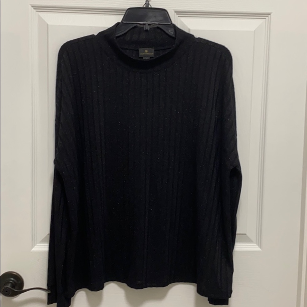 COPY - Worthington NWT Black sparkle sweater size XL